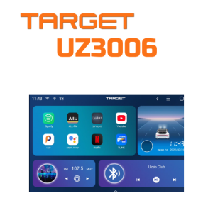 מערכת מולטימדיה לרכב UZ-3006 עם מסך QLED